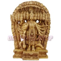 Virat Roop of Lord Vishnu in Brass Idol